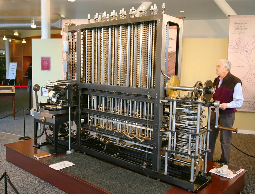 Babbage's Difference Engine 